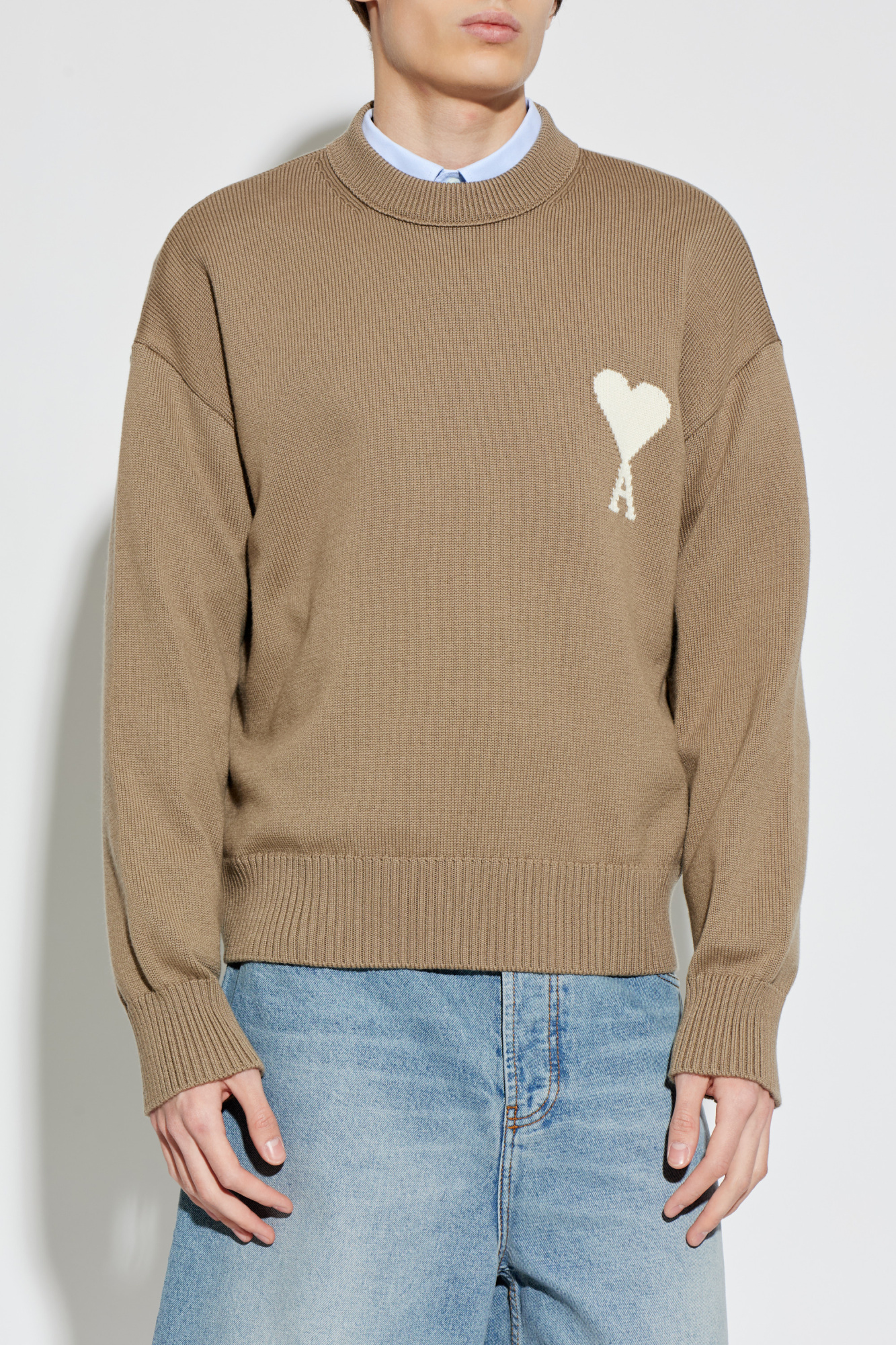 Ami Alexandre Mattiussi Sweater with logo | Men's | Vitkac